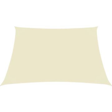 Maison Exclusive - Zonnescherm vierkant 2,5x2,5 m oxford stof crèmekleurig