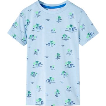 vidaXL-Kindershirt-140-lichtblauw