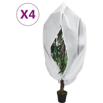 vidaXL-Plantenhoezen-met-ritssluiting-4-st-70-g/m²-3,14x2,5-m