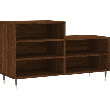 vidaXL-Schoenenkast-102x36x60-cm-bewerkt-hout-bruin-eikenkleur