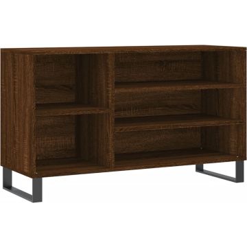 vidaXL-Schoenenkast-102x36x60-cm-bewerkt-hout-bruin-eikenkleur