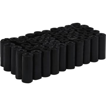 Hondenpoepzakjes 750 st 30x20 cm polyetheen zwart