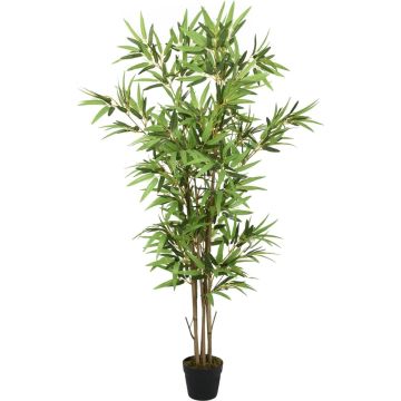 vidaXL-Kunstplant-bamboe-828-bladeren-150-cm-groen