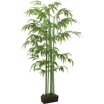 vidaXL-Kunstplant-bamboe-240-bladeren-80-cm-groen