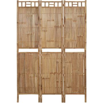 The Living Store Kamerscherm Bamboe 3 Panelen - 120x180 cm - Waterbestendig en Duurzaam