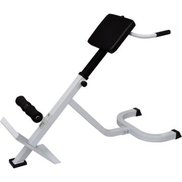 The Living Store Rugspiertrainer - Sports - Fitness - Trainingsbank 120x55x(80-90)cm - Max - 100kg