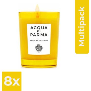 Acqua di Parma Home Fragrance Glass Candle Collection Profumi Dell'Orto Geurkaars 200gr - Voordeelverpakking 6 stuks