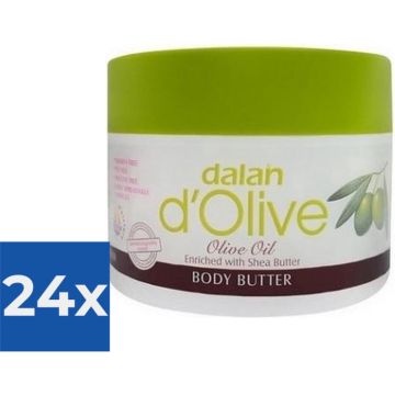 Dalan d'Olive Body Butter - 250 ml - Voordeelverpakking 24 stuks