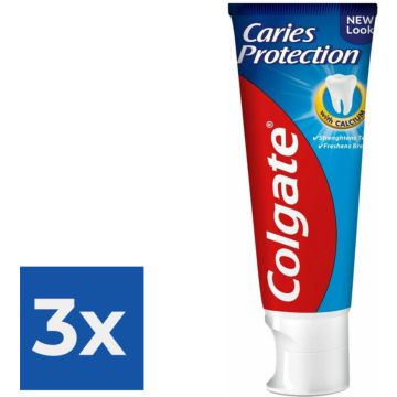 Colgate Tandpasta Caries Protection 75 ml - Voordeelverpakking 3 stuks