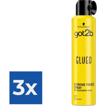 Got2B Glued Hairspray - Voordeelverpakking 3 stuks