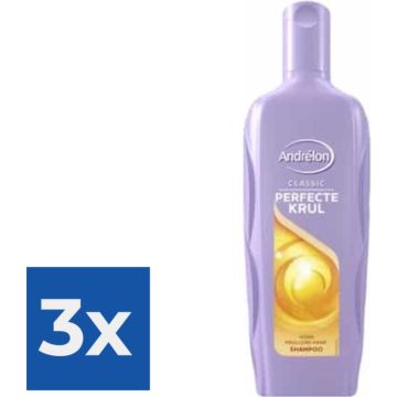 Andrélon Shampoo Perfecte Krul 300 ml - Voordeelverpakking 3 stuks