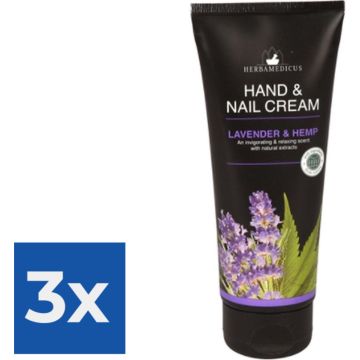 Herbamedicus Handcrème – Lavendel - Voordeelverpakking 3 stuks