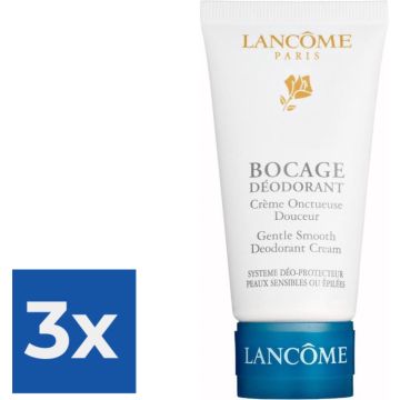 Lancôme Bocage Deodorant Crème - 50 ml - Voordeelverpakking 3 stuks