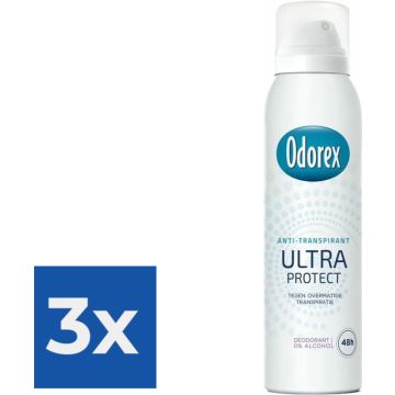 Odorex Deospray - Ultra Protect 150 ml - Voordeelverpakking 3 stuks