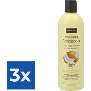 Sence Conditioner Coconut 400 ml - Voordeelverpakking 3 stuks