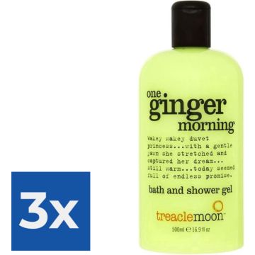 Treaclemoon Douchegel - One Ginger Morning 500ml - Voordeelverpakking 3 stuks