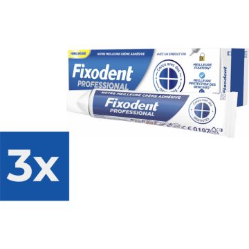 Fixodent Kleefpasta Professional 40 gram - Voordeelverpakking 3 stuks