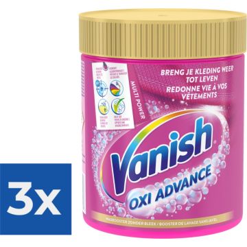 Vanish Oxi Advance Multi Power Colour Powder 470 gr - Voordeelverpakking 3 stuks