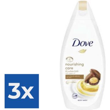 Dove Douchegel - Nourishing Care 450 ml - Voordeelverpakking 3 stuks