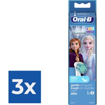 Oral-B Opzetborstels Kids Frozen 2 stuks - Voordeelverpakking 3 stuks