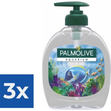 Palmolive Aquarium Handzeep 300 ml - Voordeelverpakking 3 stuks