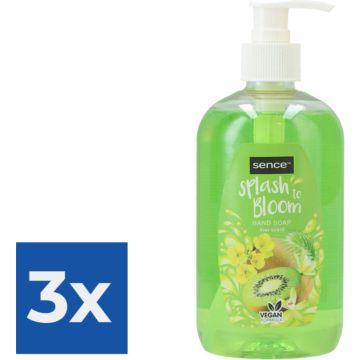 Sence Splash To Bloom Handzeep Kiwi 500 ml - Voordeelverpakking 3 stuks