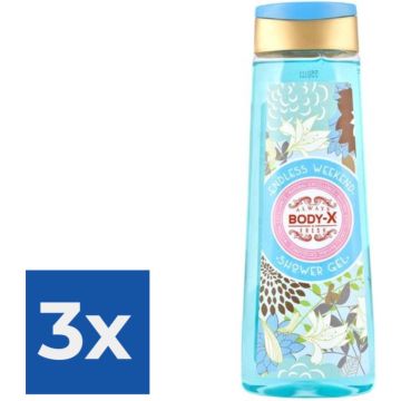 12x Sence Douchegel Tropical Joy &amp; Coconut 300 ml - Voordeelverpakking 3 stuks