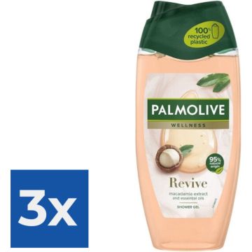 Palmolive Douchegel - Revive Macadamia 250 ml - Voordeelverpakking 3 stuks