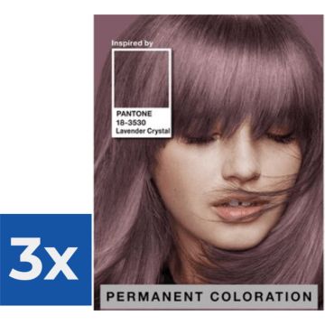 SYOSS Colors Pantone Haarverf 8-23 Lavender Crystal - 1 stuk - Voordeelverpakking 3 stuks