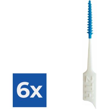 2TH Flexpicks Rubberen Interdentale Borsteltjes - 50x - Voordeelverpakking 6 stuks