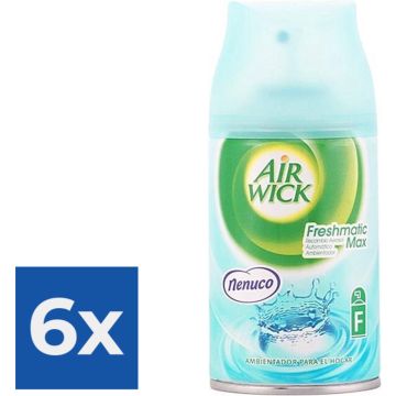 Nenuco Airwick Freshmatic Max (F) navulling - Voordeelverpakking 6 stuks