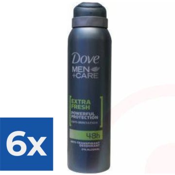 Deospray Extra Fresh For Men - Voordeelverpakking 6 stuks