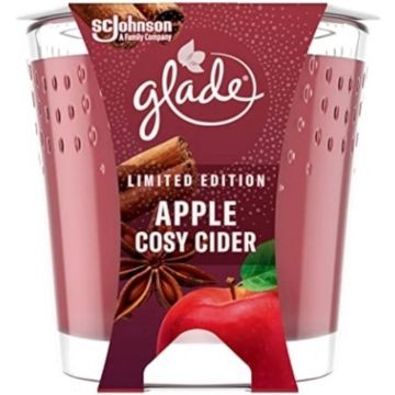 Glade Geurkaars – Apple Cosy Cider 129 gr - Fotolijst - Voordeelverpakking 6 stuks