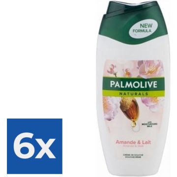 Palmolive Douchegel - Almond 250 ml - Voordeelverpakking 6 stuks