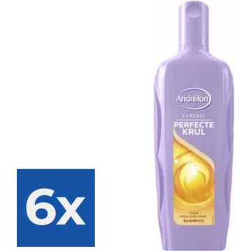 Andrélon Shampoo Perfecte Krul 300 ml - Voordeelverpakking 6 stuks