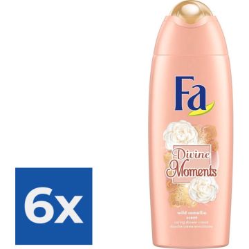 Fa Douchegel - Divine Moments 250 ml - Voordeelverpakking 6 stuks