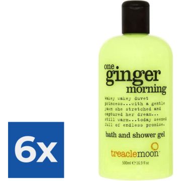 Treaclemoon Douchegel - One Ginger Morning 500ml - Voordeelverpakking 6 stuks