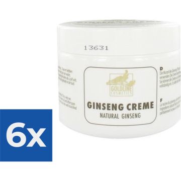 Goldline Natural Gingseng - 250 ml - Bodycrème - Voordeelverpakking 6 stuks