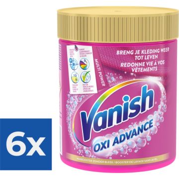 Vanish Oxi Advance Multi Power Colour Powder 470 gr - Voordeelverpakking 6 stuks