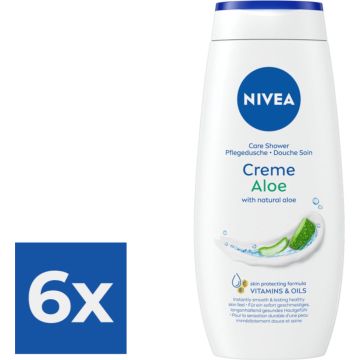 Nivea Douchegel - My Moment With Aloe Vera 250ml - Voordeelverpakking 6 stuks