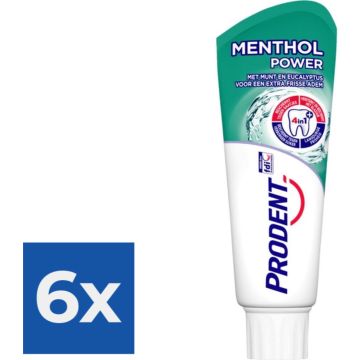 Prodent Menthol Power 75 ml - Voordeelverpakking 6 stuks