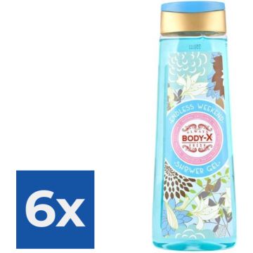 12x Sence Douchegel Tropical Joy &amp; Coconut 300 ml - Voordeelverpakking 6 stuks