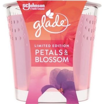 Glade Geurkaars – Petals &amp; Blossom 129 gr. - Fotolijst - Voordeelverpakking 6 stuks