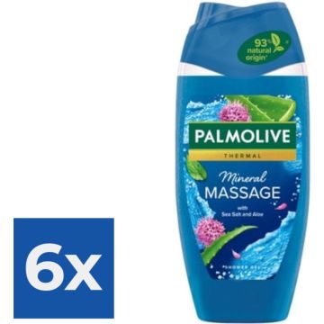 Palmolive Douchegel - Mineral Massage 250 ml - Voordeelverpakking 6 stuks