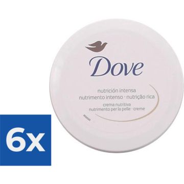 Voedende crème Dove (75 ml) - Voordeelverpakking 6 stuks