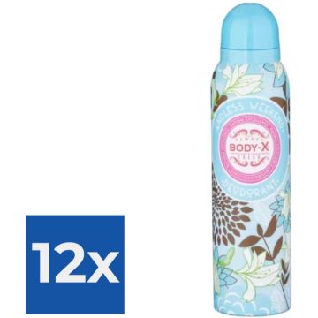 Sence Deodorant Tropical Joy &amp; Coconut 150 ml - Voordeelverpakking 12 stuks