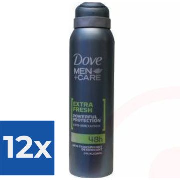 Deospray Extra Fresh For Men - Voordeelverpakking 12 stuks