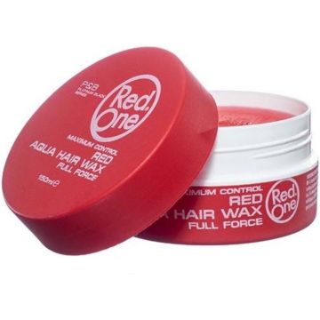 Red One Red Aqua Hair Wax - 150 ml - Voordeelverpakking 12 stuks