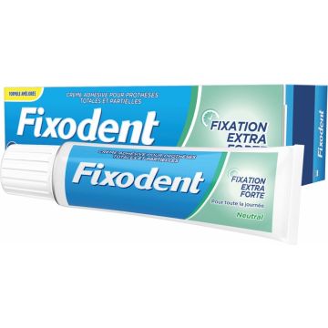 Fixodent Kleefpasta Neutral 47 gr - Voordeelverpakking 12 stuks