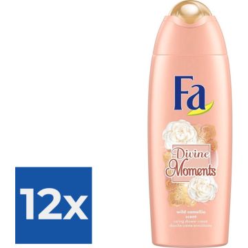 Fa Douchegel - Divine Moments 250 ml - Voordeelverpakking 12 stuks